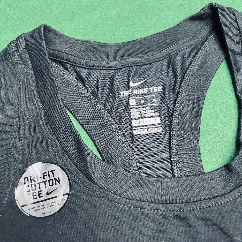Nike DRI-FIT Women's Size Medium Just Do It Training Tank Top Black